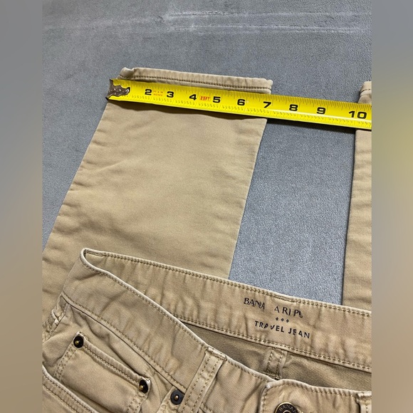 Banana Republic Travel Jeans Mens 30x28 Khaki Workwear Stretch Outdoor - Picture 8 of 14